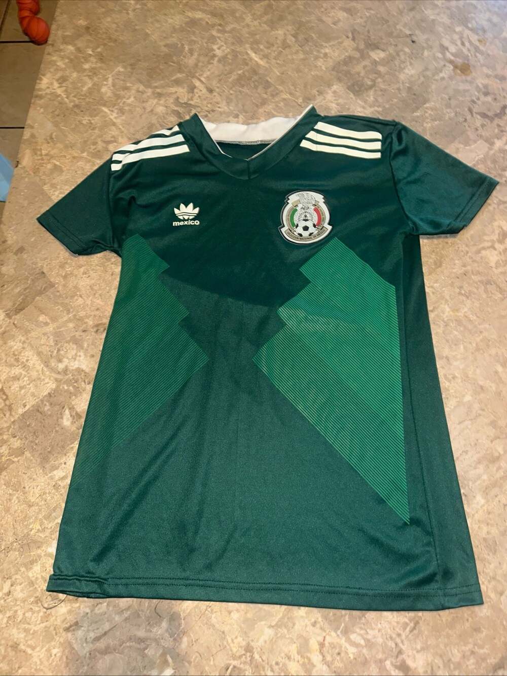 Authentic Mexico National Team Soccer Jersey Size Large Green ~FREE SHIPPING~